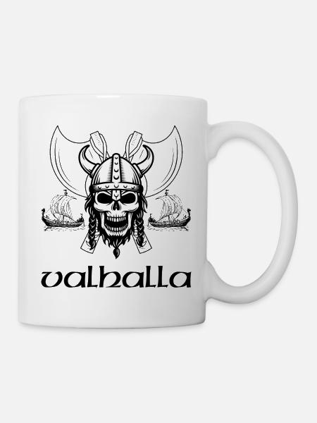 Valhalla - Tasse - Weiß