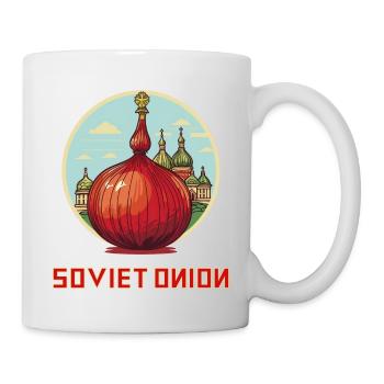 L'Oignon Sovietique - Mug blanc - blanc - Droite