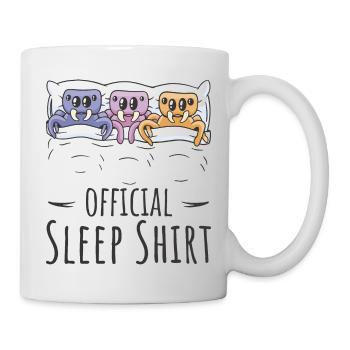 Chemise de sommeil officielle Ant pour les fans de fourmis - Mug blanc - blanc - Droite