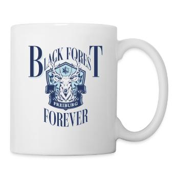 La Forêt-Noire de Fribourg pour toujours - Mug blanc - blanc - Droite