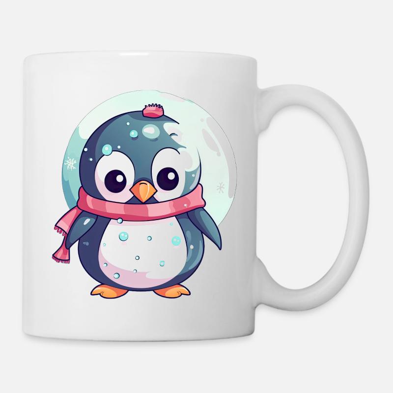 Winter Wonderland Penguin - Mug - white
