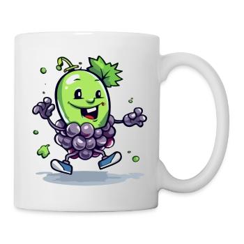Jaki grape bunch - Mug - white - Right