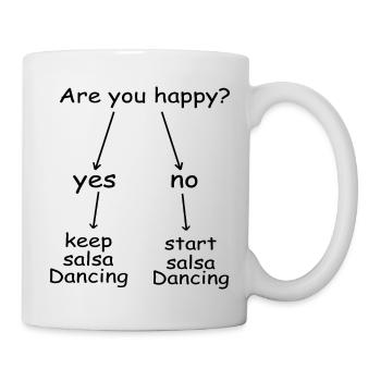 Dancing Dance Music - Mug - white - Right