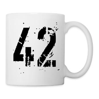 42 Number 42 - Mug - white - Right