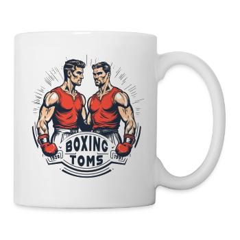 Boxe Toms - Mug blanc - blanc - Droite