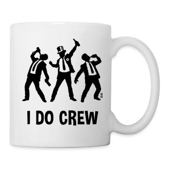 I Do Crew (Stag Night / Bachelor Party / Beer / B) - Mug - white - Right