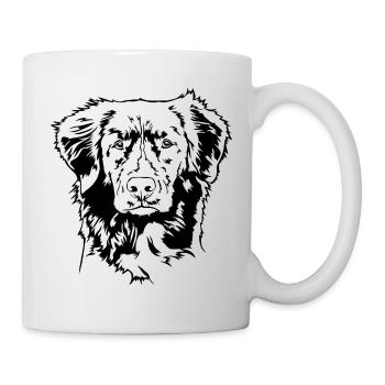 Nova Scotia Duck Tolling Retriever Portrait Dogs - Mug - white - Right