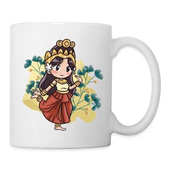 Cambodia Tradition Dance Khmer Apsara I Gift - Mug - white - Right