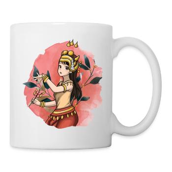 Cambodia Tradition Dance Khmer Apsara I Gift - Mug - white - Right
