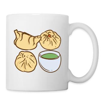 Dim Sum-Körper Say Yum Cha - Tasse - Weiß - Rechts