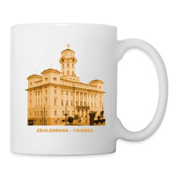 Zeulenroda Triebes Rathaus Vogtland Thüringen - Tasse - Weiß - Rechts
