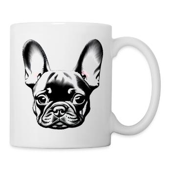 Propriétaires de chiens Chien Bulldog Chiens Propriétaires de chiens - Mug blanc - blanc - Droite