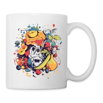 Kasch, die monstro Früchte - Tasse - Weiß - Rechts