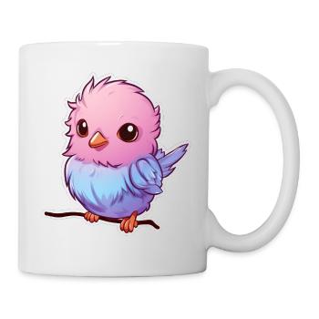 cute bird - Mug - white - Right
