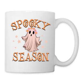 Halloween Spooky Season - Tasse - Weiß - Rechts