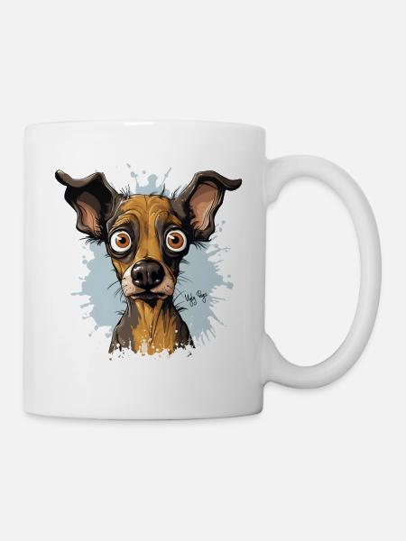Ugly Dogz - Motiv 4 - Tasse - Weiß