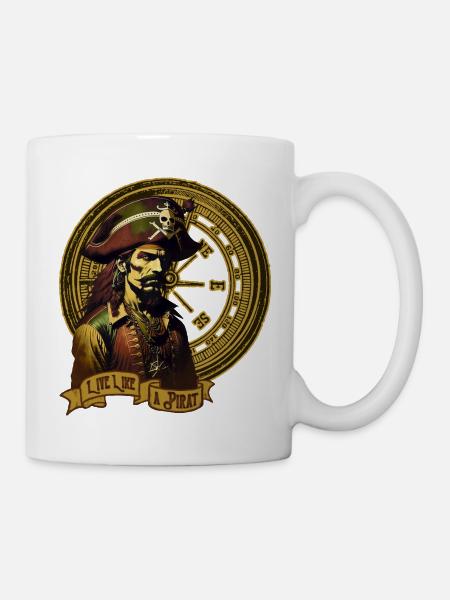 Live - Tasse - Weiß