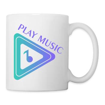 MUSIK - Tasse - Weiß - Rechts