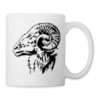 Goat, Sheep Goat, Animal, Sheep, Goat, Wilsigns - Mug - white - Right