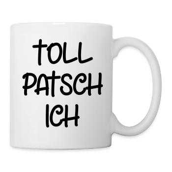 Tollpatsch Ich tollpatschig lustig tollpatschich - Tasse - Weiß - Rechts