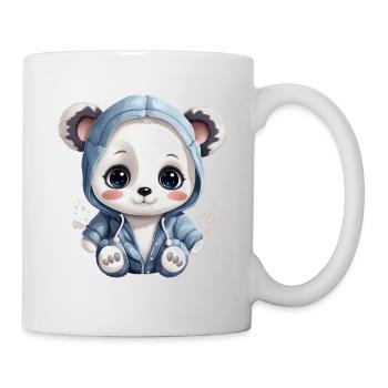 Panda Panda Bear Baby Clothes Cute Cute Love - Mug - white - Right