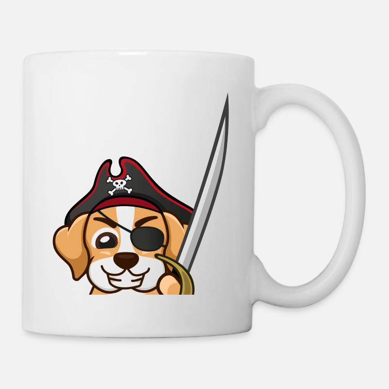 Pirat Captain Blackskull - Tasse - Weiß