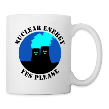 Nuclear Energy Yes Please - Mug - white - Right