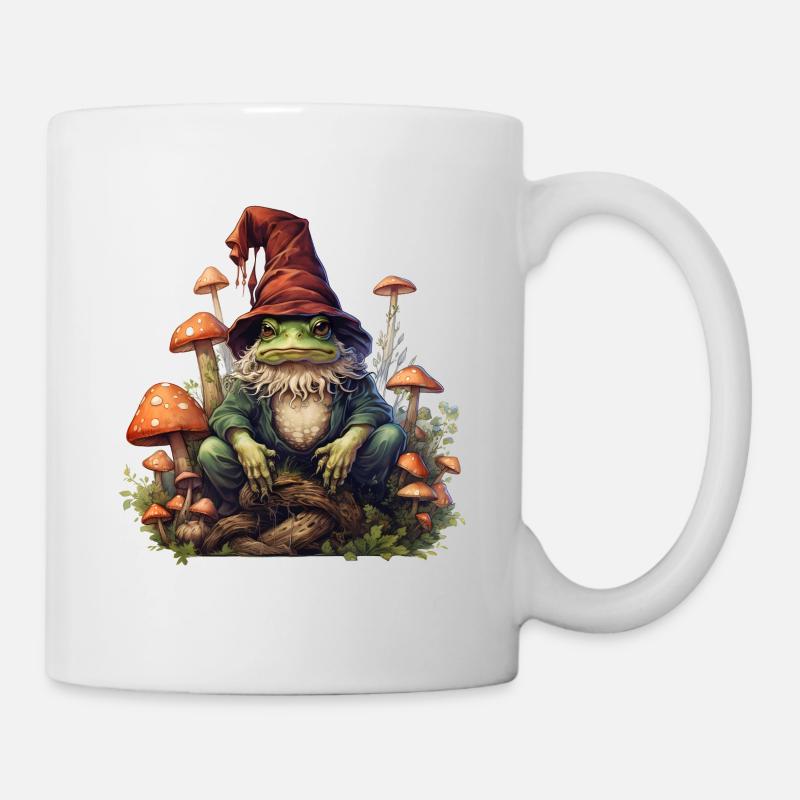 ZAUBERER FROSCH - Tasse - Weiß