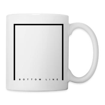 Bottom Line - Mug - white - Right