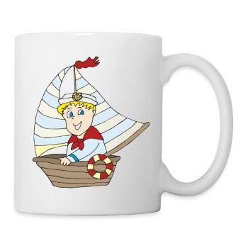 Petit capitaine - Mug blanc - blanc - Droite