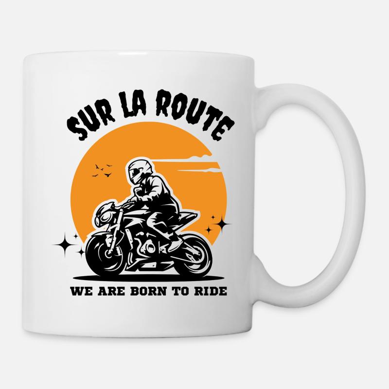 motard | motarde - Mug blanc - blanc