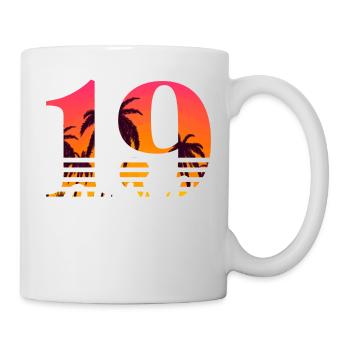 Vintage 1919-19th Anniversary - Mug - white - Right