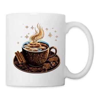 Hot Chocolate Mug I Chocolate Lover I Hot - Tasse - Weiß - Rechts