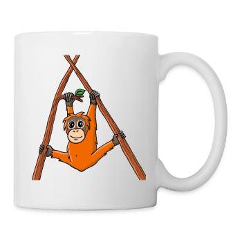Rimba Affenstark - Tasse - Weiß - Rechts