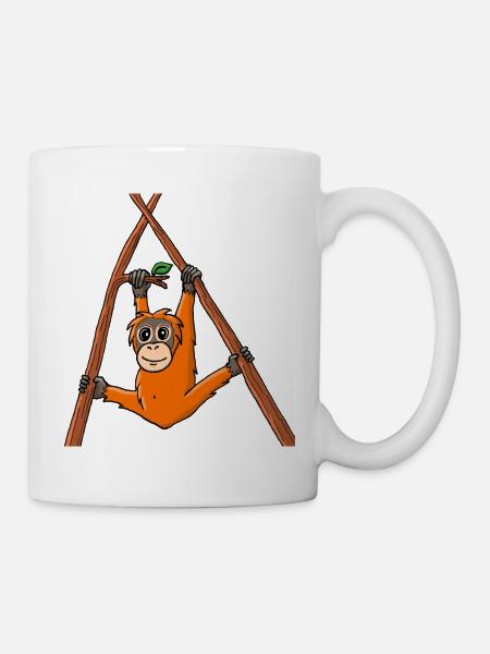 Rimba Affenstark - Tasse - Weiß