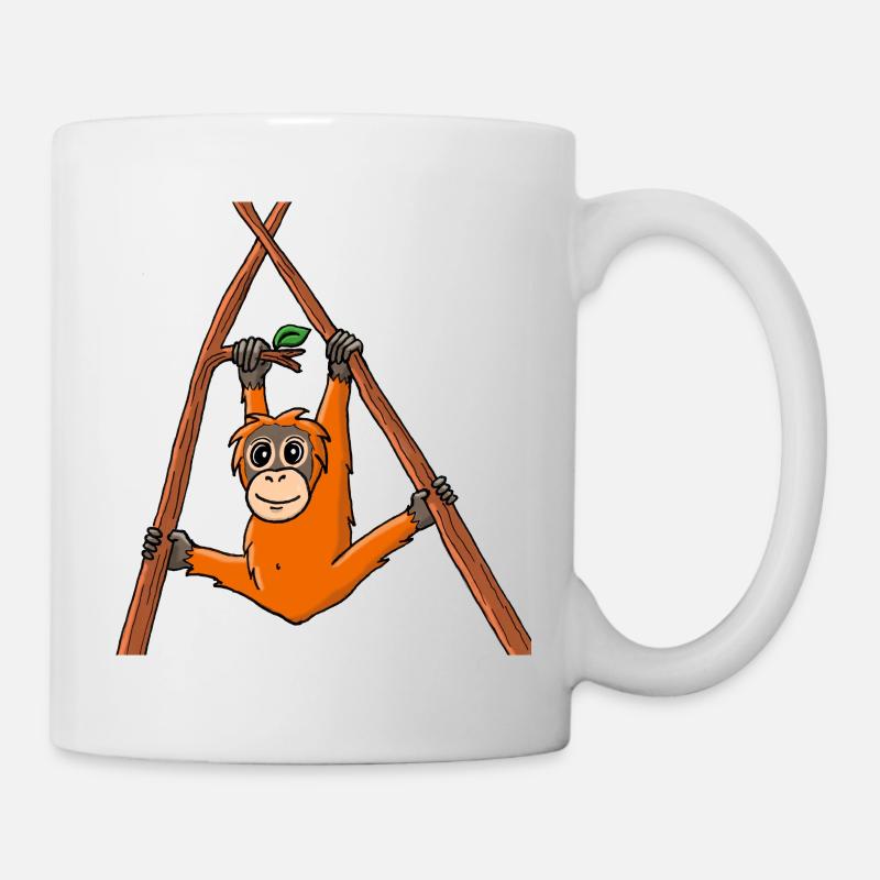 Rimba Affenstark - Tasse - Weiß