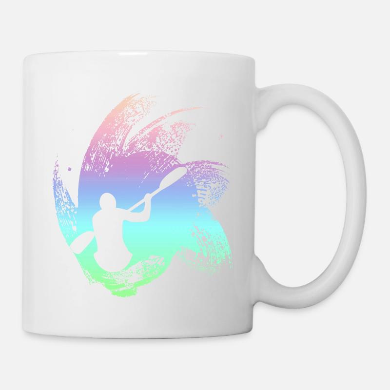 Kayak pagayer - Mug blanc - blanc