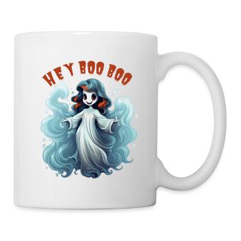 HEY BOO BOO - Tasse - Weiß - Rechts