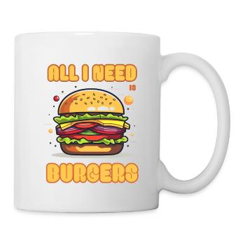 Cheeseburger - Mug blanc - blanc - Droite