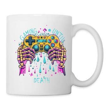 Skelett Controller - Tasse - Weiß - Rechts