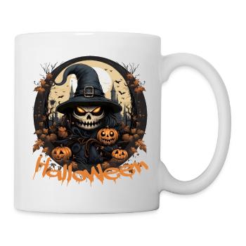 Retro Vintage Witch Halloween Vibes - Mug - white - Right