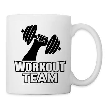 Workout Team - Mug - white - Right