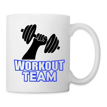 Workout Team - Mug - white - Right