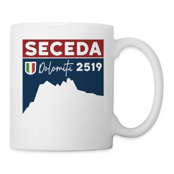 Seceda Wanderung Wandern Dolomiten Tour Souvenir - Tasse - Weiß - Rechts