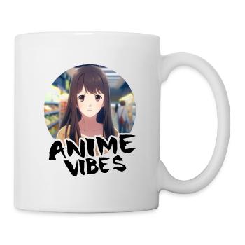 Cute Anime Girl Shopping - Anime Shirt - Mug - white - Right