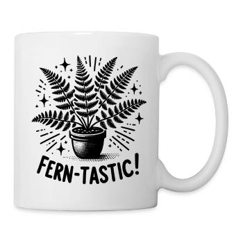 Farn-tastisch! - Tasse - Weiß - Rechts
