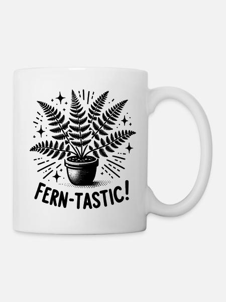 Farn-tastisch! - Tasse - Weiß