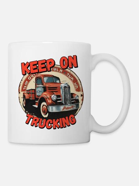 Keep on Trucking 5 - Mug - white