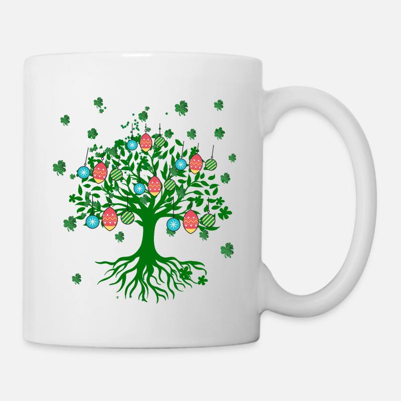 Arbre de vie, arbre de vie, Noël, Noël - Mug blanc - blanc