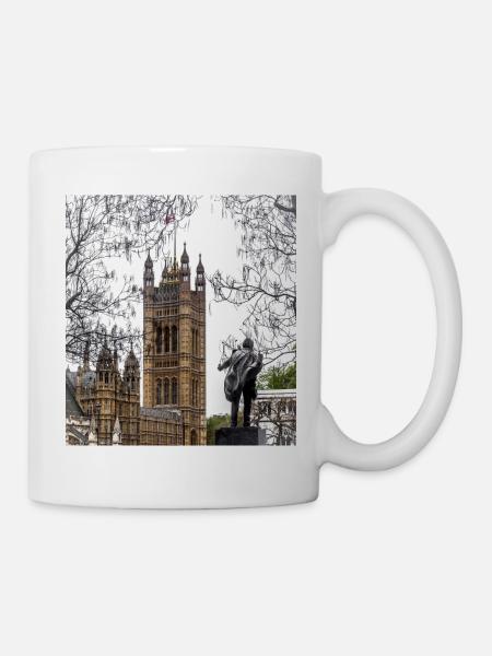 Victoria Tower Majesty - Mug - white